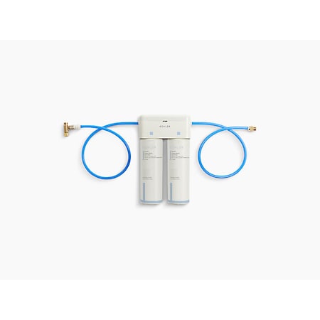 Kohler Aquifer Double-Cartridge Water Filtration System 77686-NA